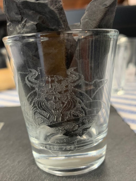 Submarine Shot Glass - USS Minnesota