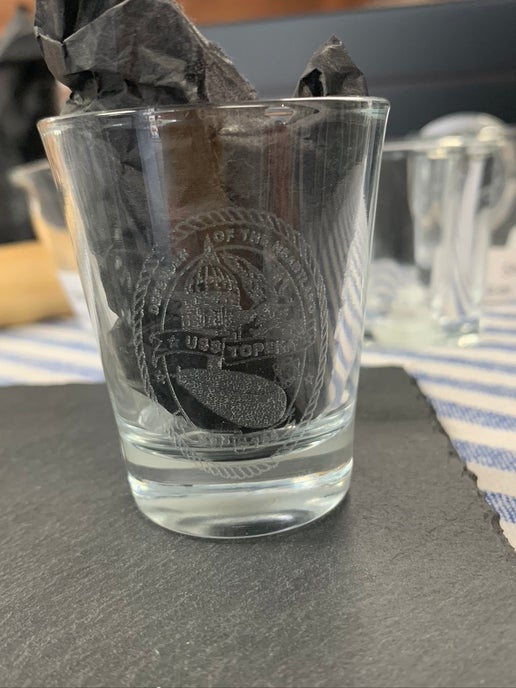 Submarine Shot Glass - USS Topeka