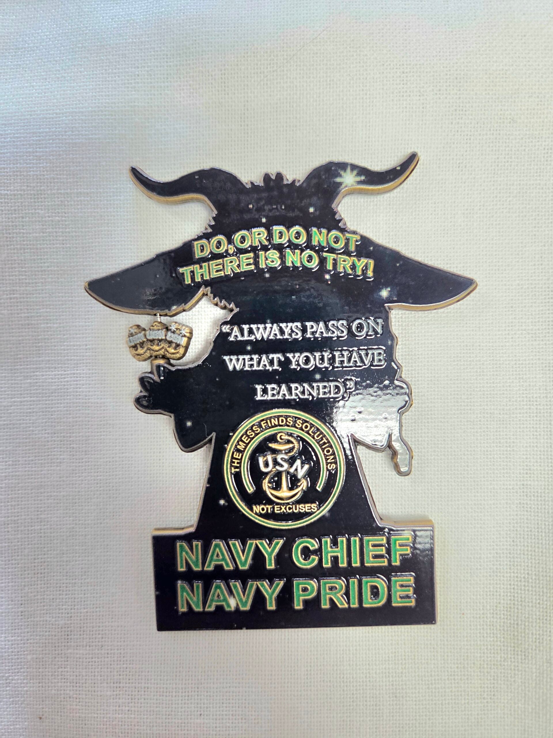 "May The Chief Be With You" Challenge Coin