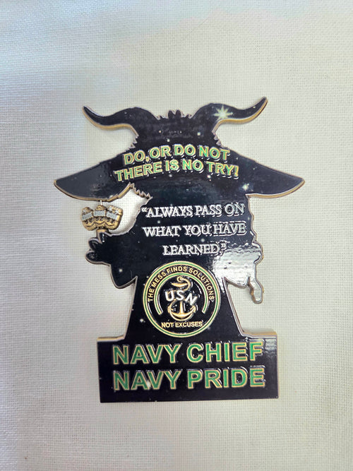 "May The Chief Be With You" Challenge Coin