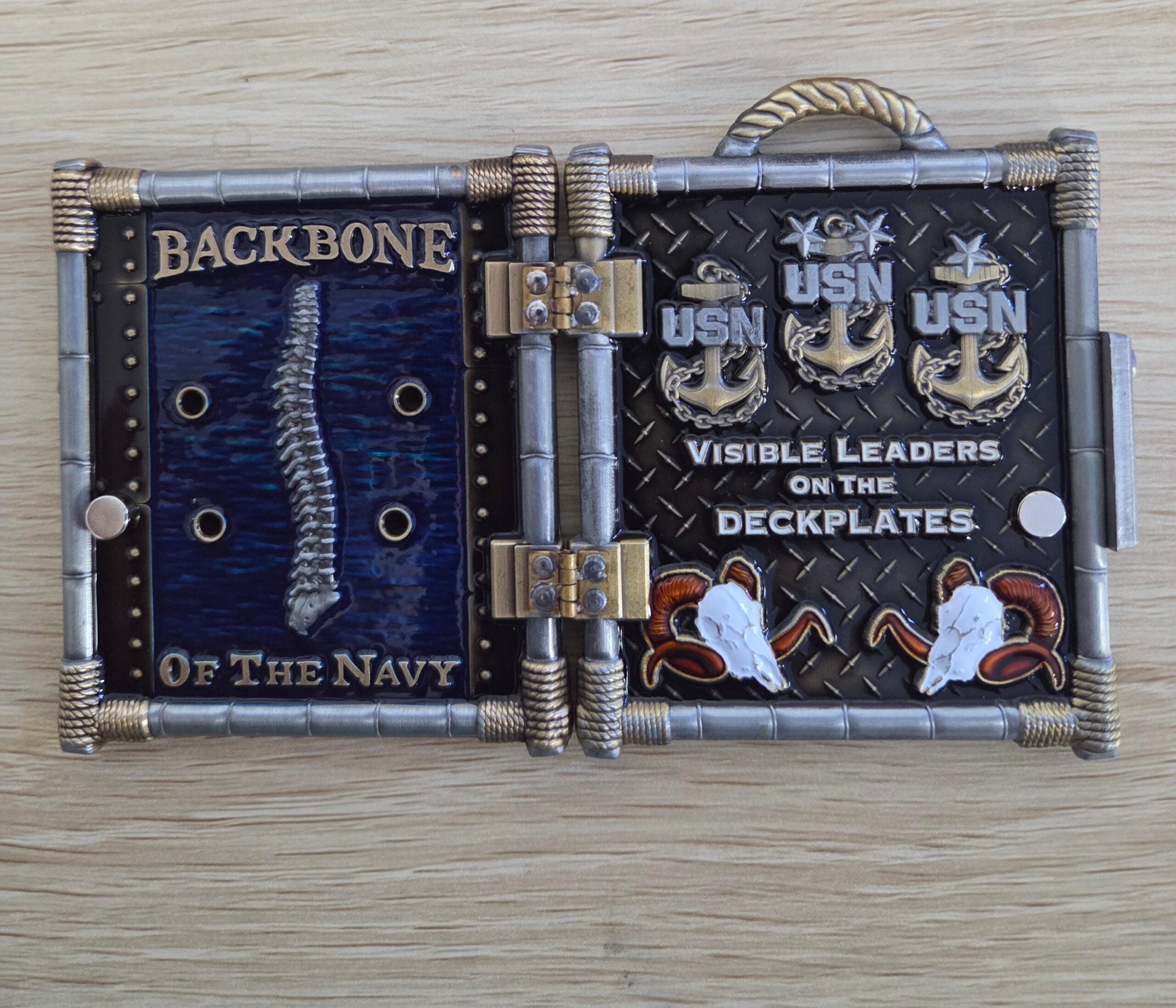 CPO Vessel Challenge Coin