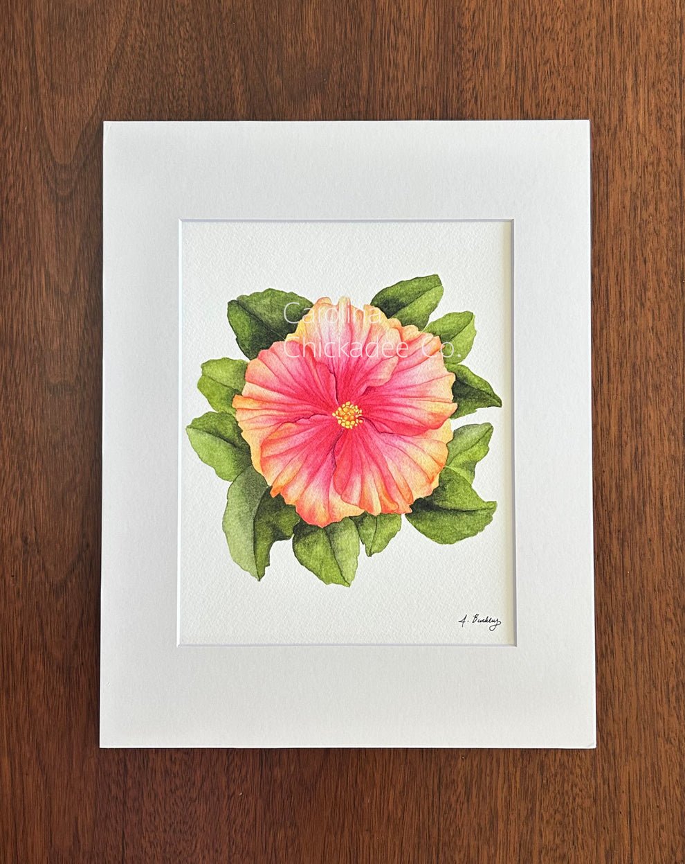 Carolina Chickadee Co Watercolor Prints - 4" x 6"