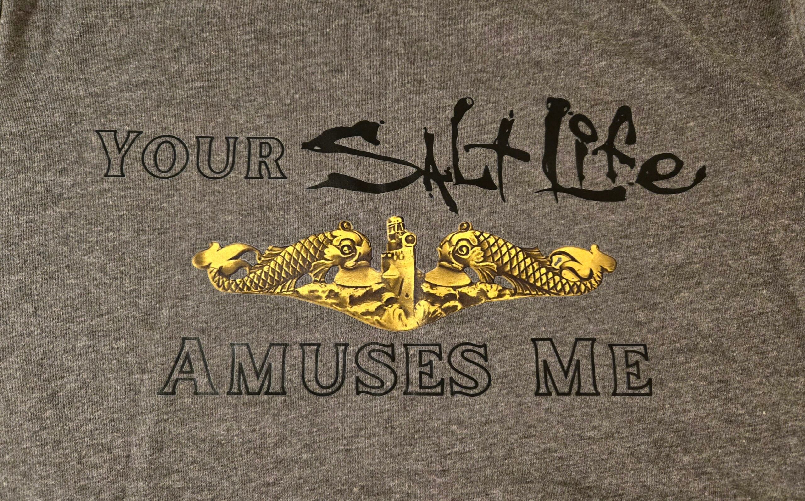 Salt Life Adult T-Shirt (Gold)