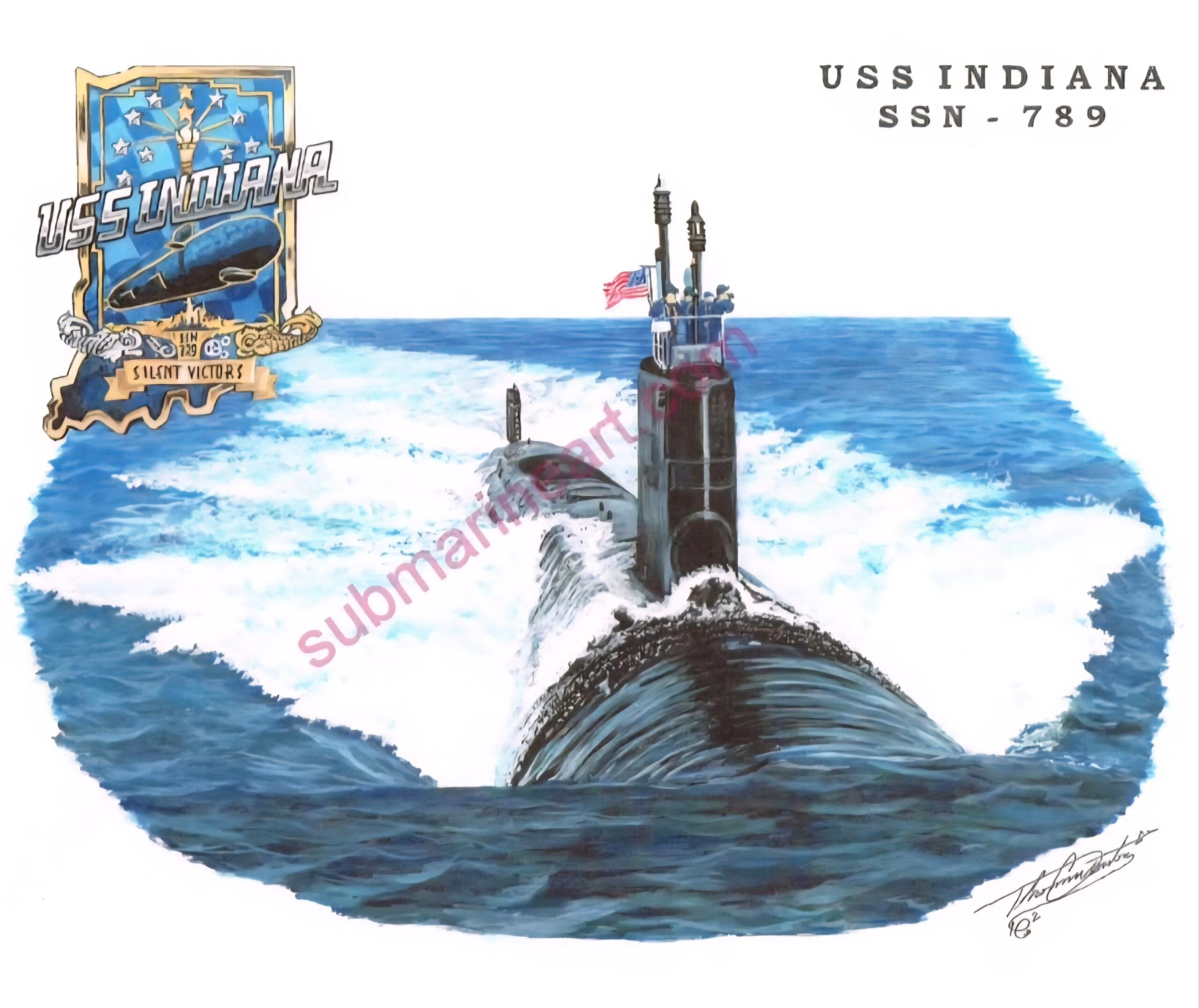 Tom Denton Boat Print