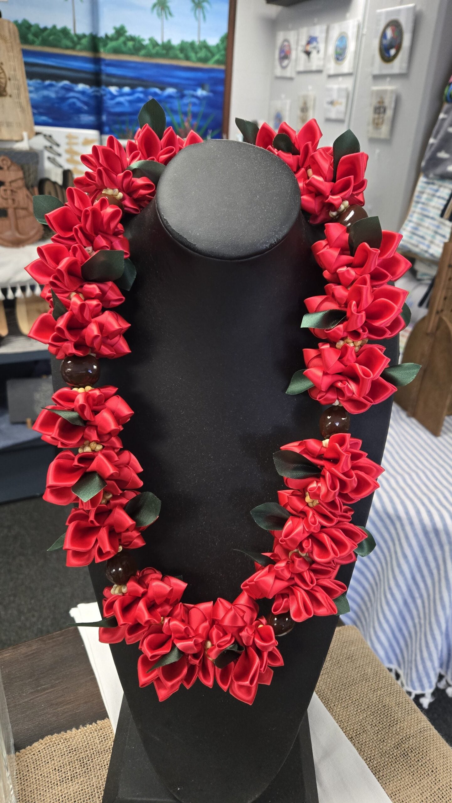 Large Handmade Ribbon Lei