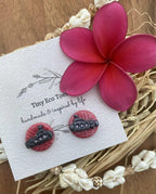 Tiny Eco Toes Handmade Shop - Stud Earrings
