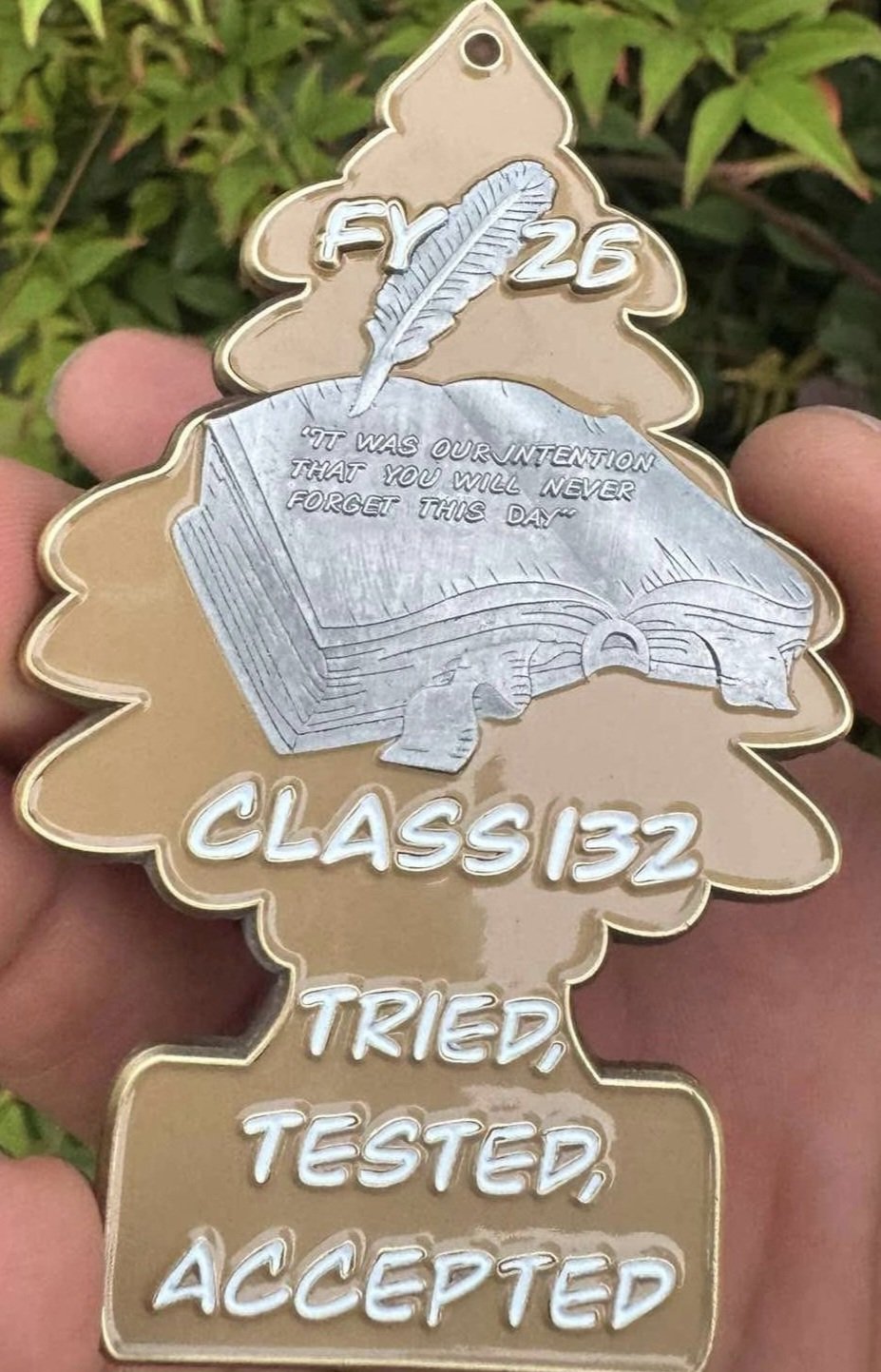 Baby Goat FY26 Challenge Coin