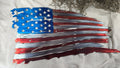 Metal Flag Decor