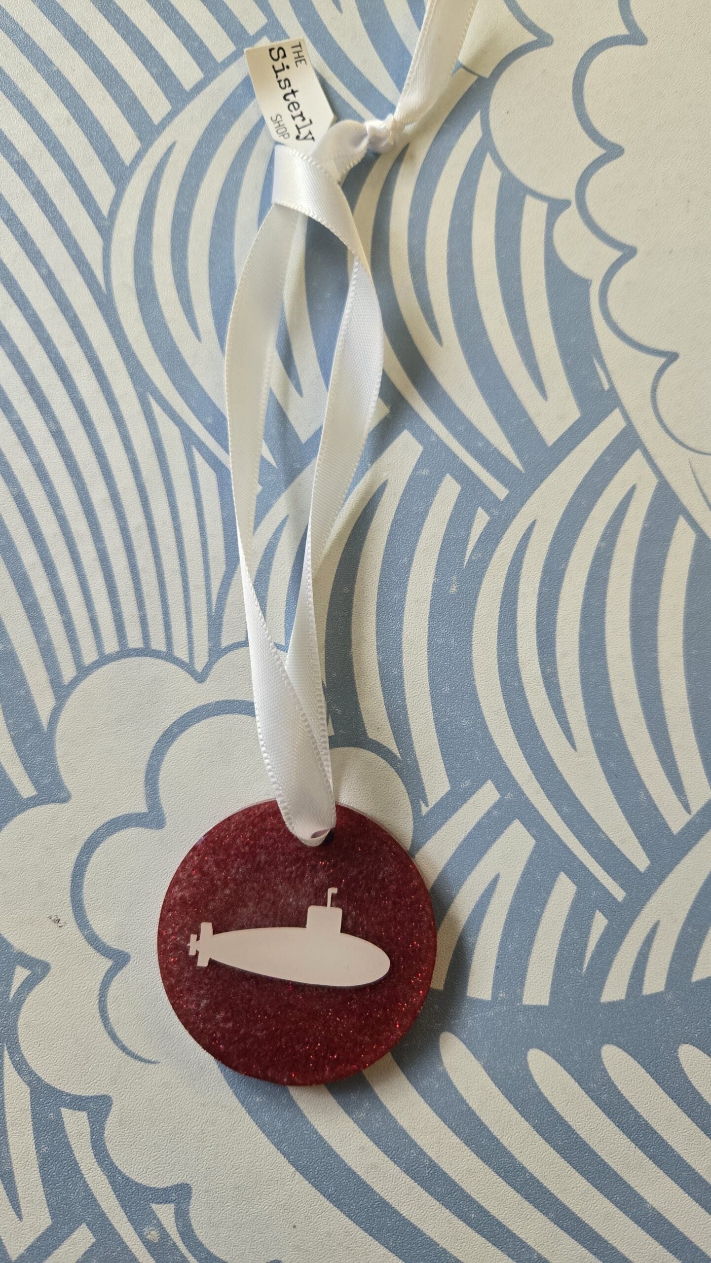 The Sisterly Shop - Resin Circle Ornament