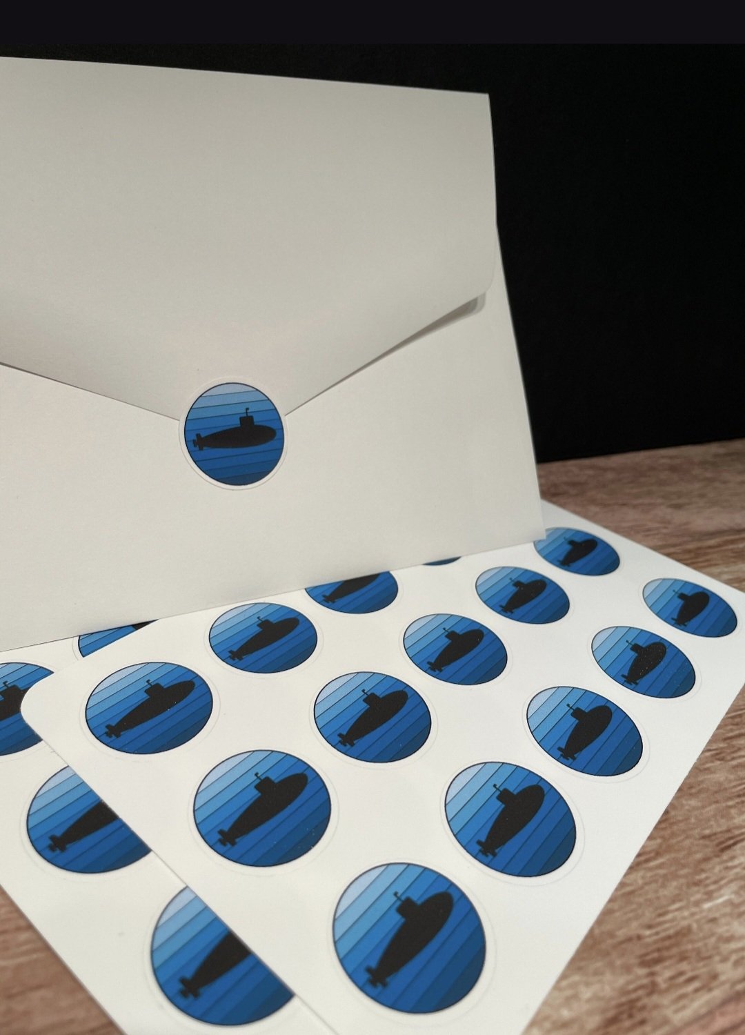 The Sisterly Shop - Envelope Sealer Sticker Sheets