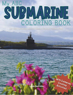 My ABC Submarine Coloring Book - ABC Learning Activity Book for Kids