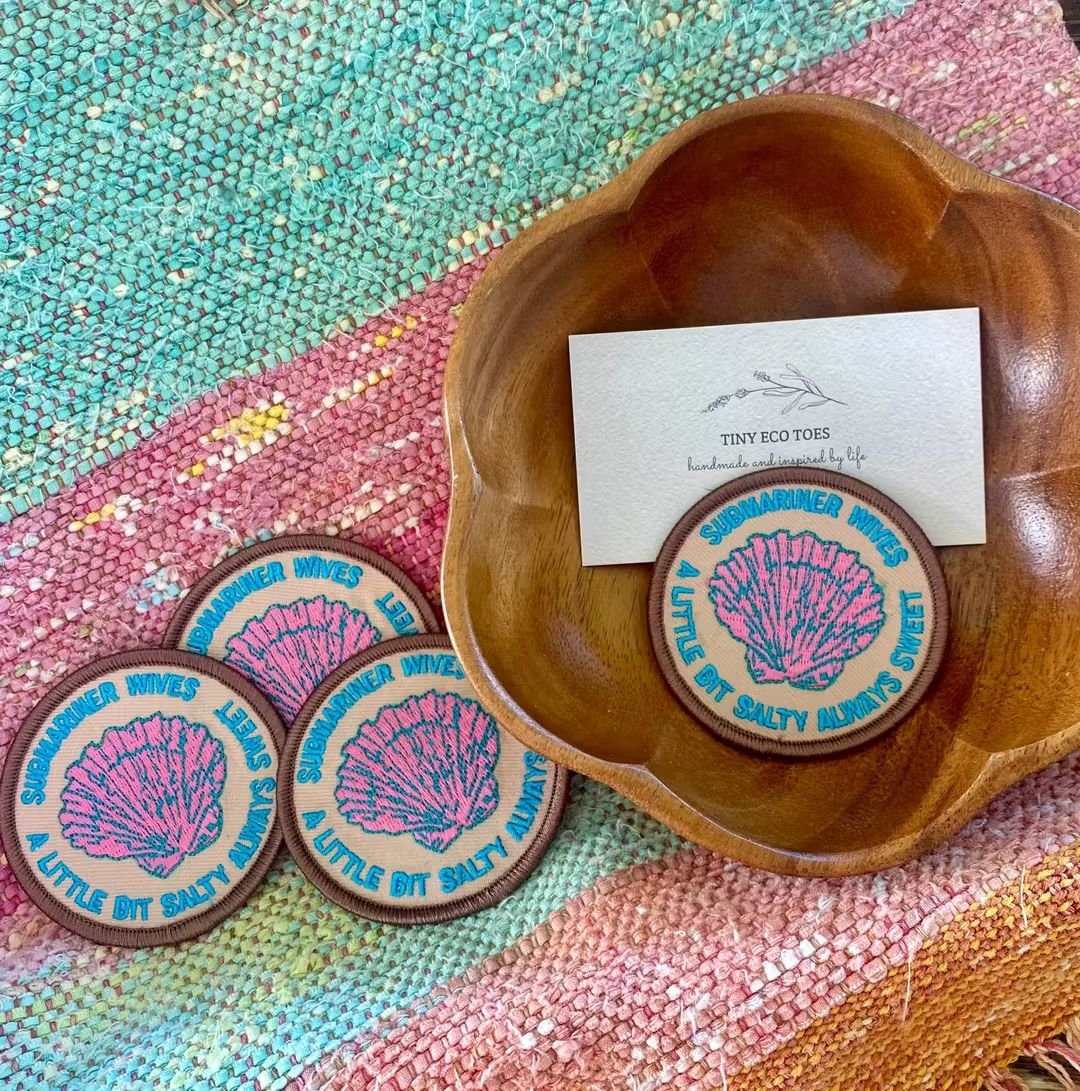 Tiny Eco Toes Handmade Shop - Submarine Spouse Patch