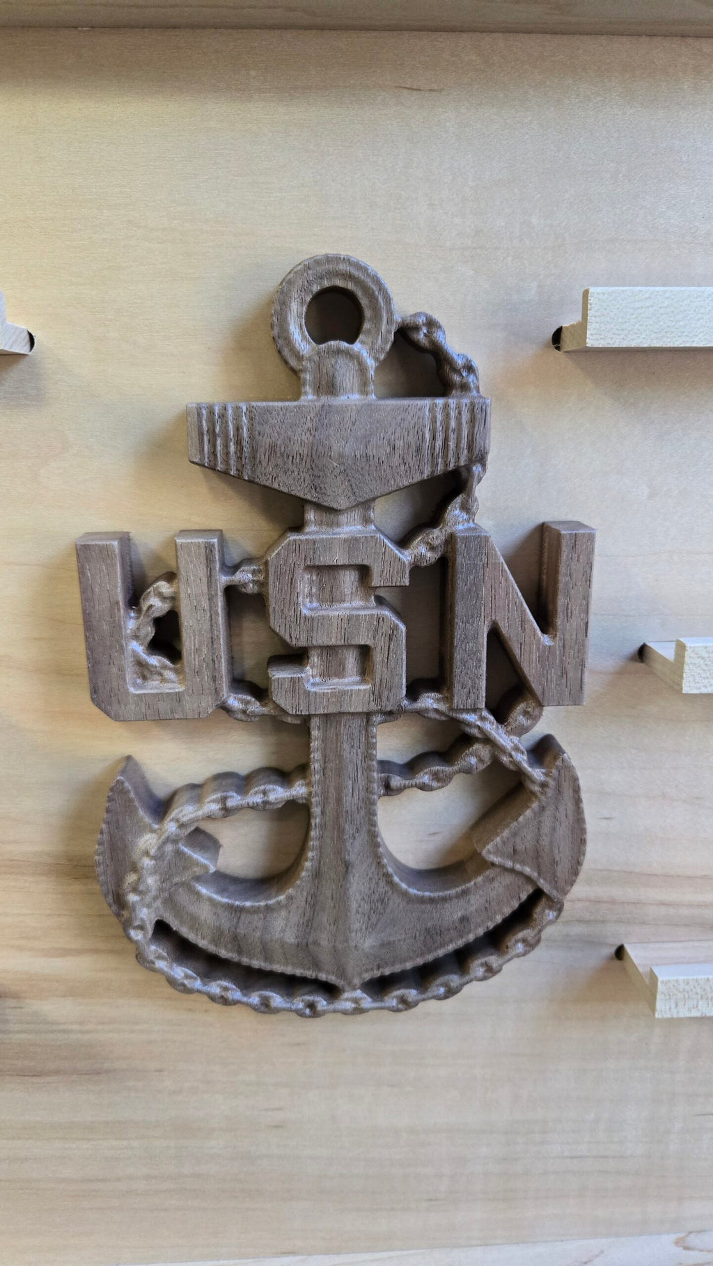 Custom Wooden Coin Rack