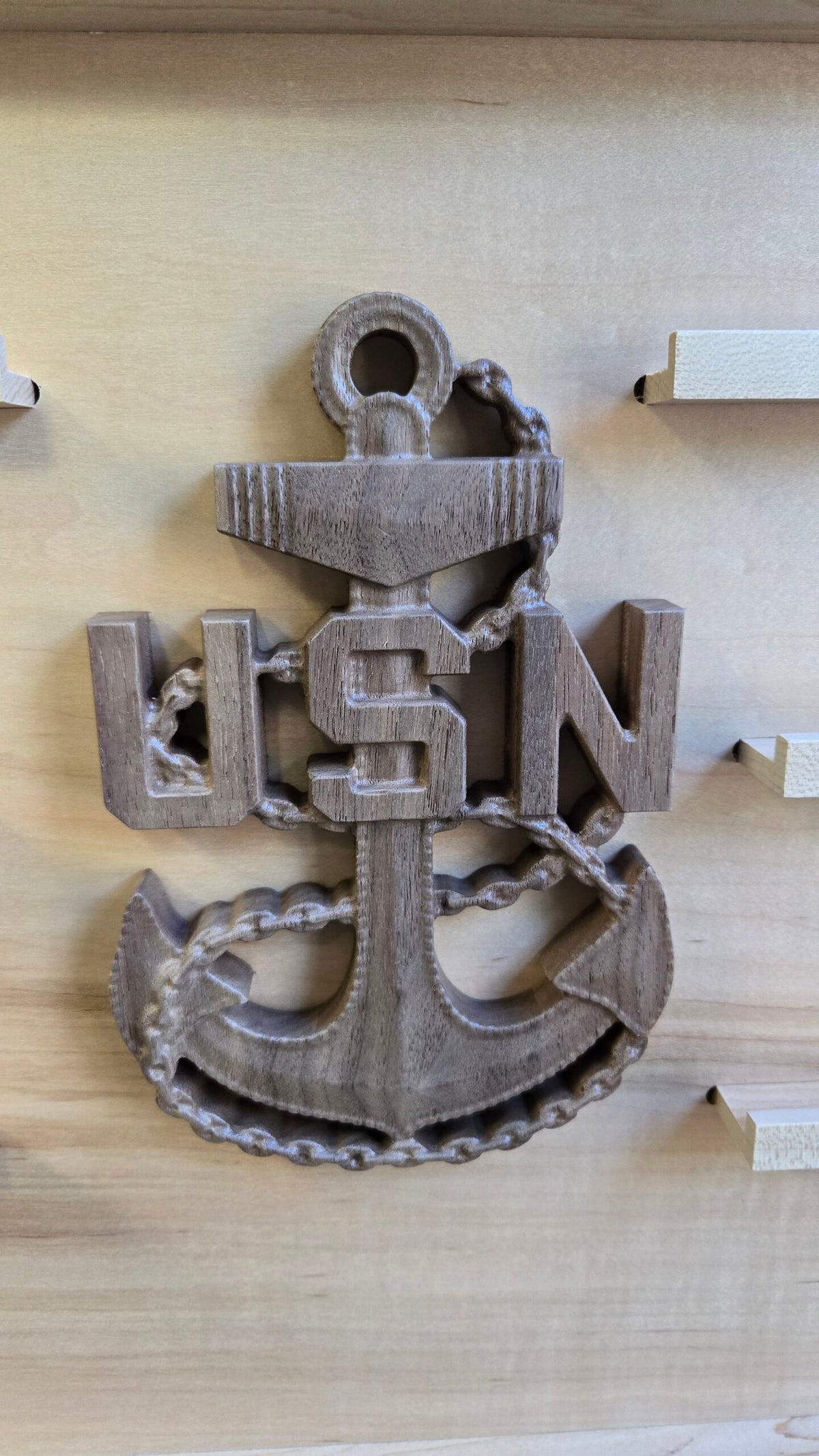 Custom Wooden Coin Rack
