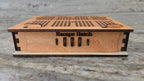 Wooden Folding Travel Cribbage Board