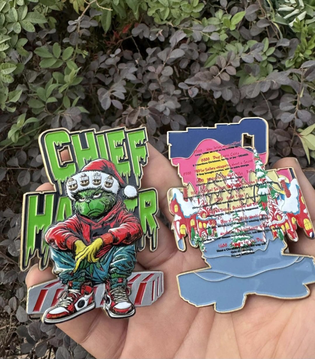 Chief Harder Grinch Coin