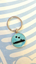 Resin Coin Keychain