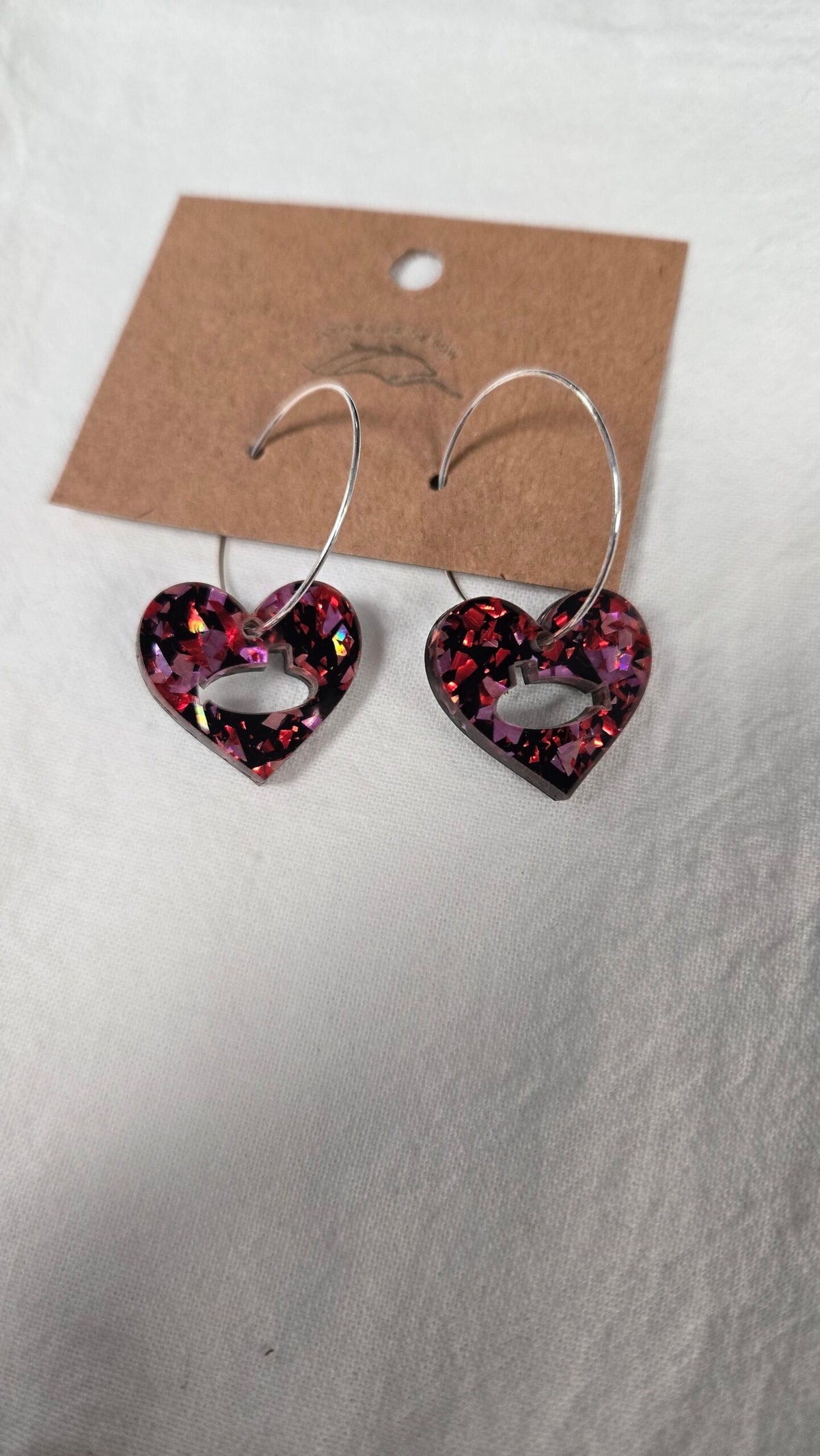 Dolphins Off the Bow Submarine Dangle Earrings
