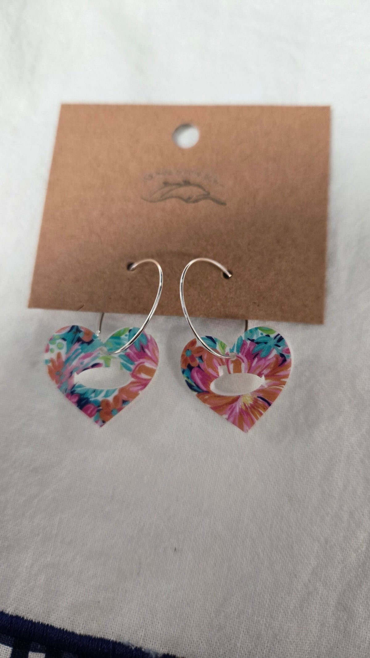 Dolphins Off the Bow Submarine Dangle Earrings