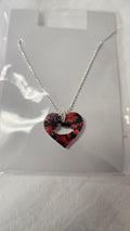 Dolphins Off the Bow Valentine Necklace