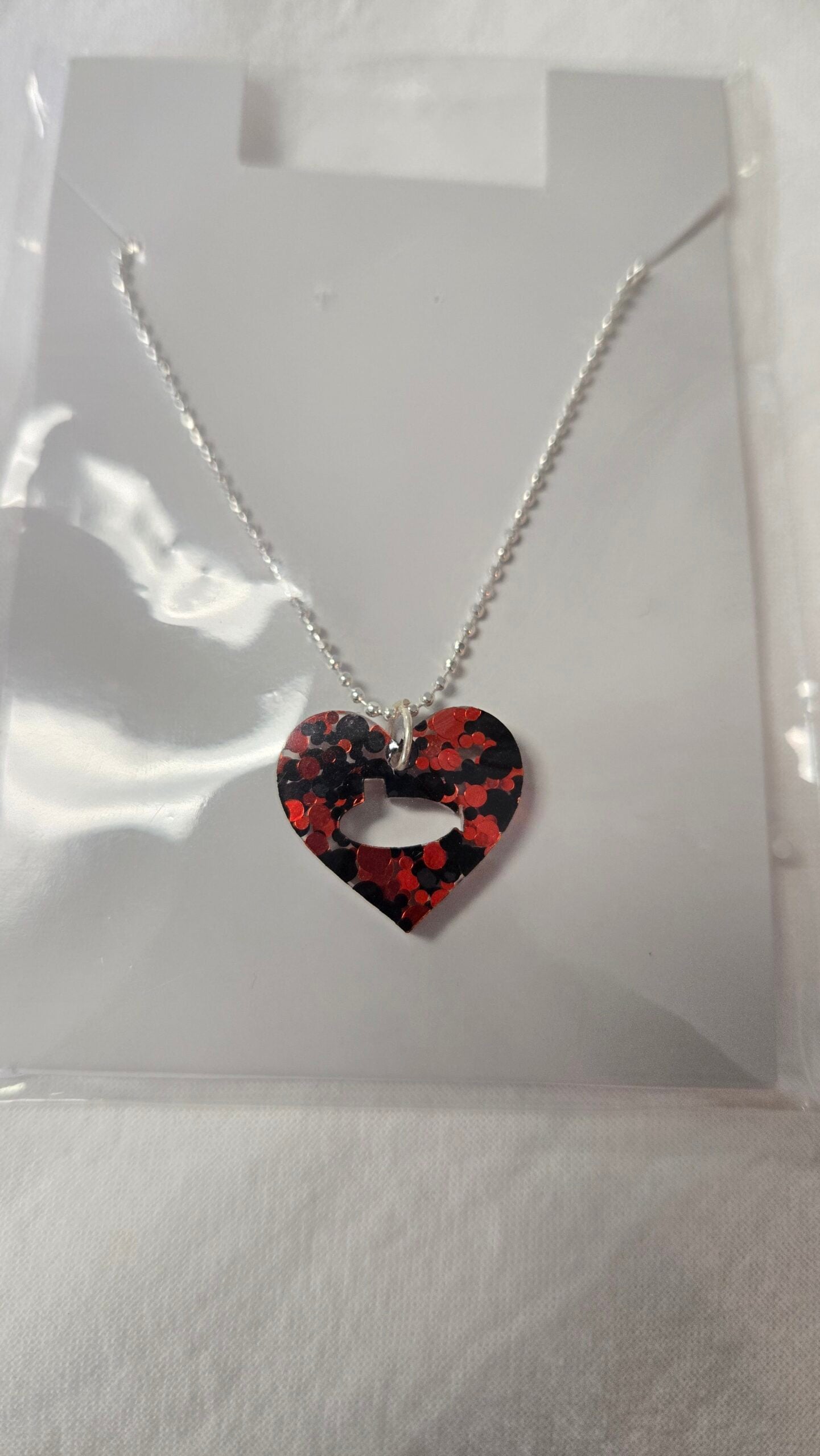 Dolphins Off the Bow Valentine Necklace