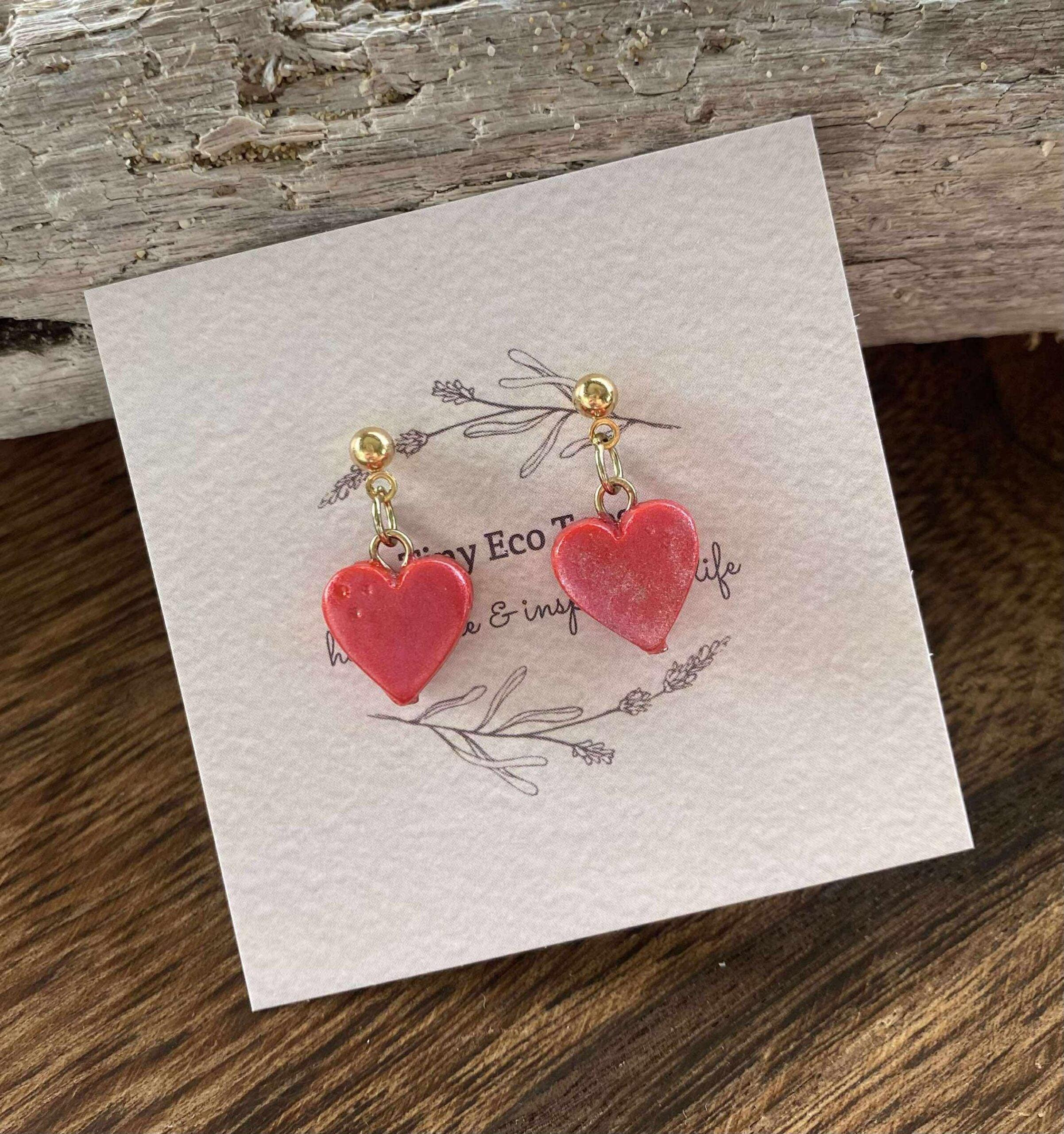 Tiny Eco Toes Handmade Shop - Stud Earrings