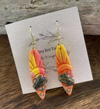 Tiny Eco Toes - Dangle Earrings