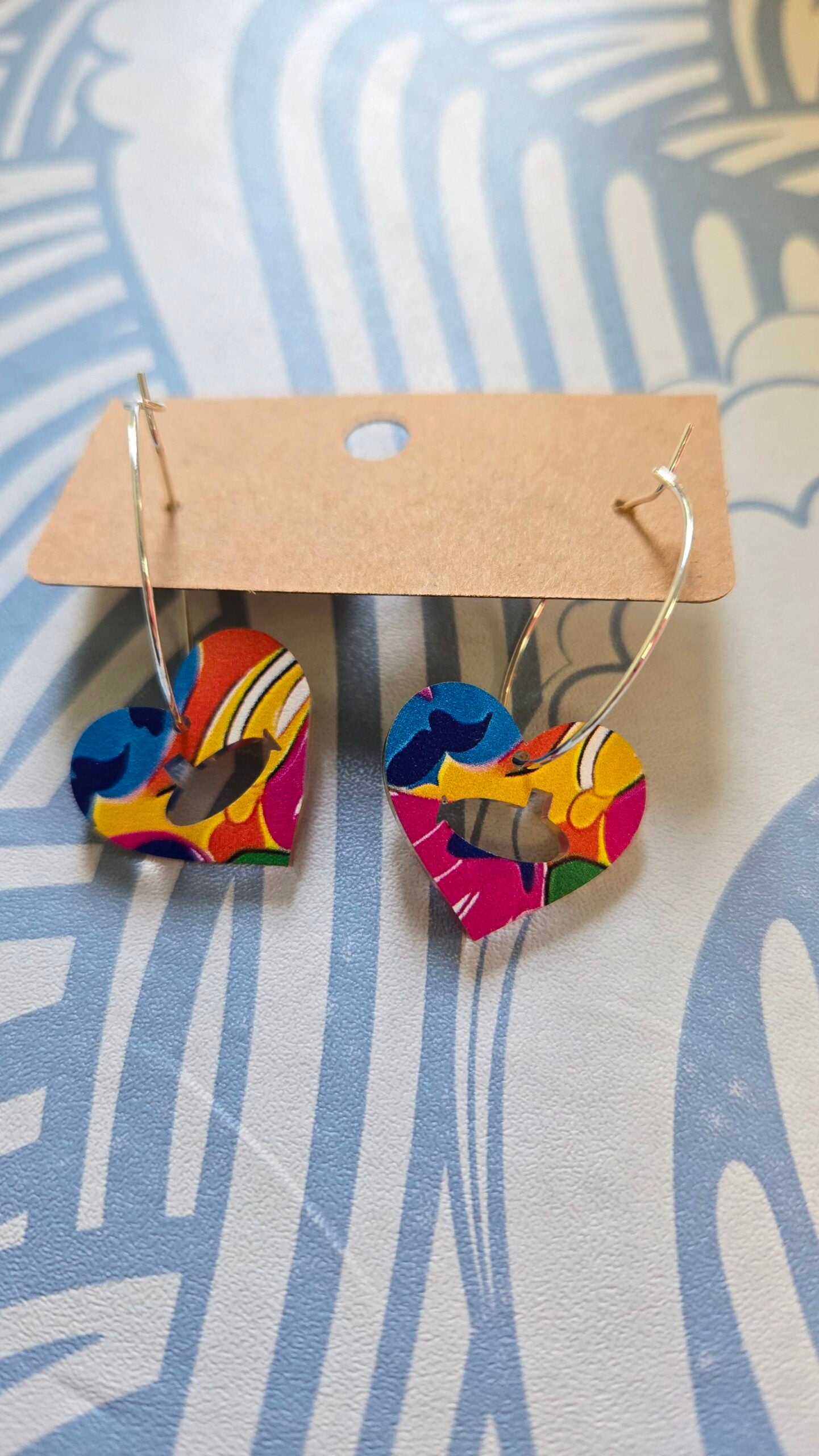 Dolphins Off the Bow Submarine Dangle Earrings