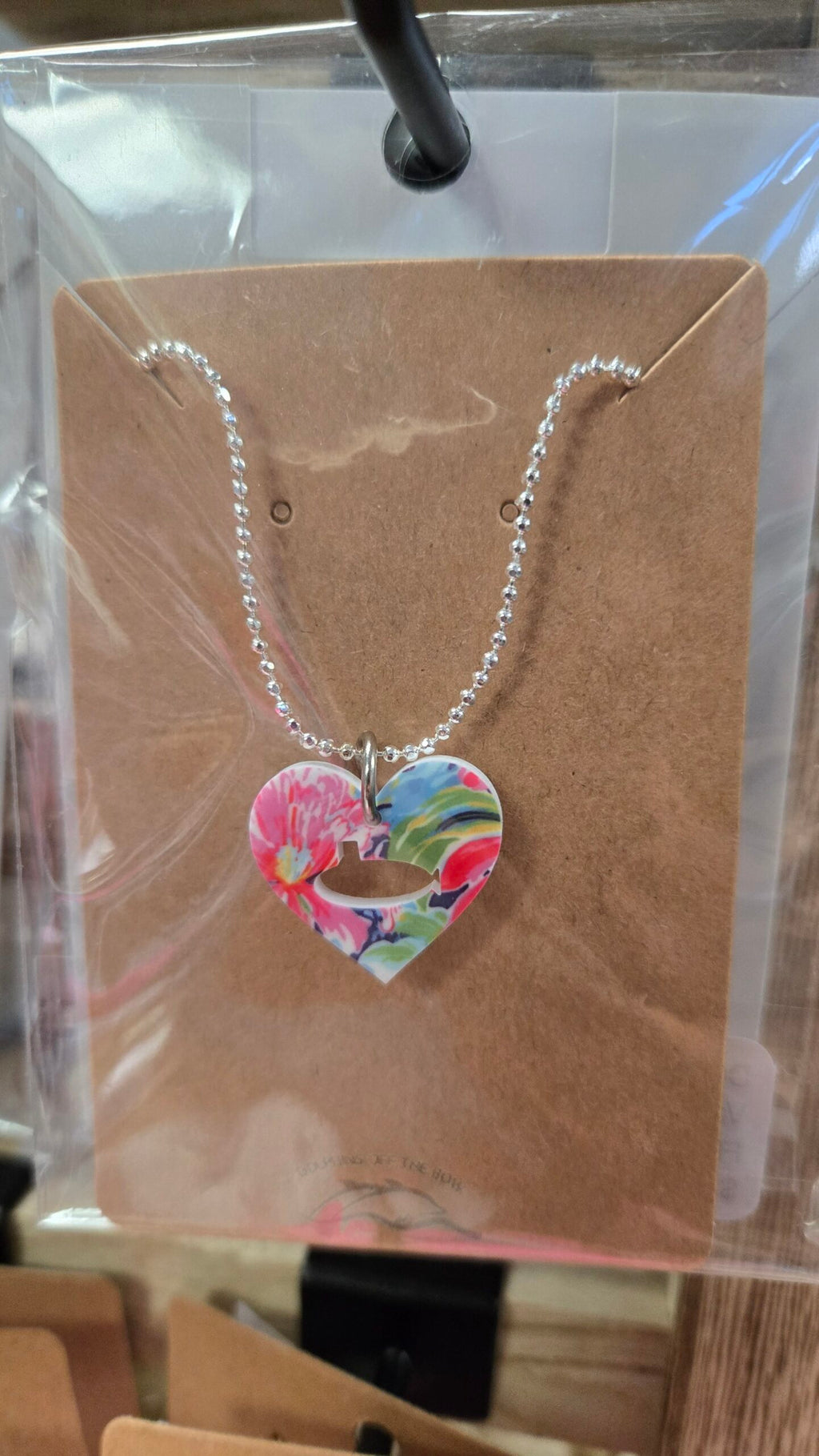Dolphins Off the Bow Valentine Necklace
