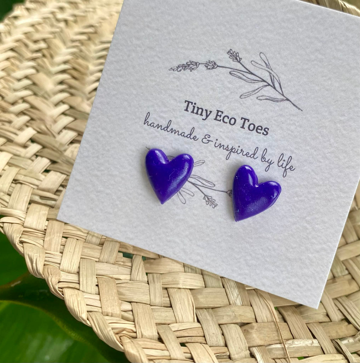 Month of the Military Child - Purple Up Clay Jewelry