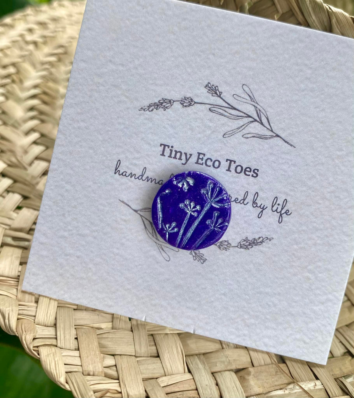Month of the Military Child - Purple Up Clay Jewelry