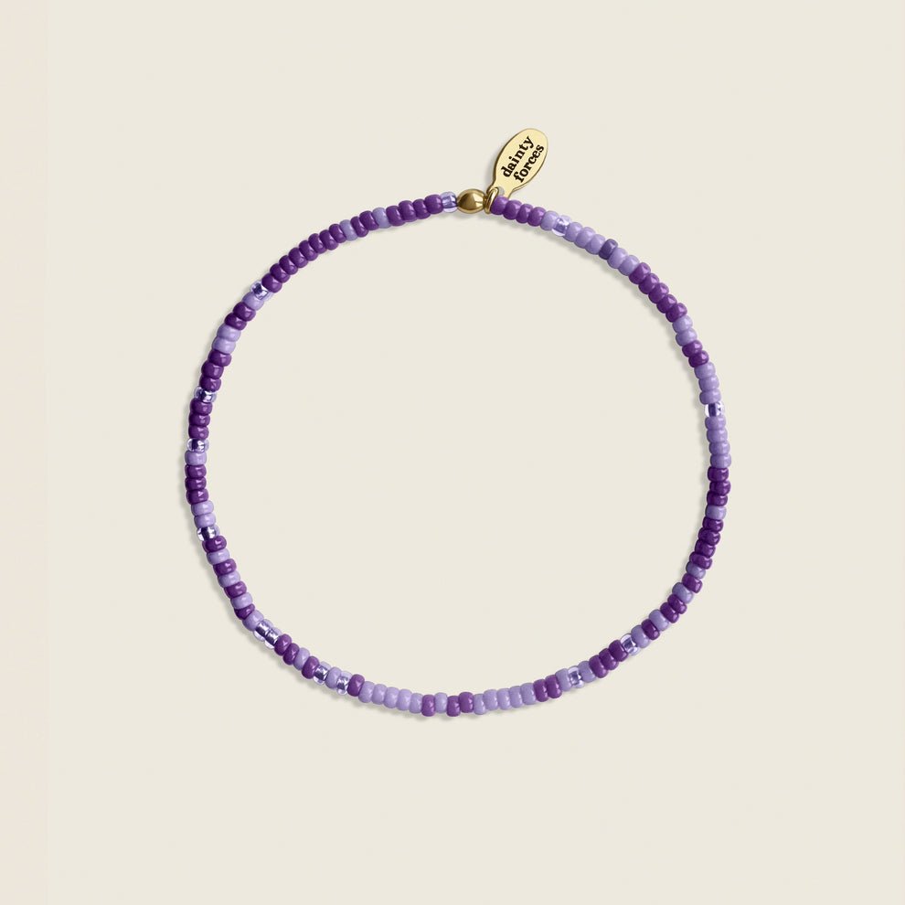 Month of the Military Child - Purple Up Bracelets