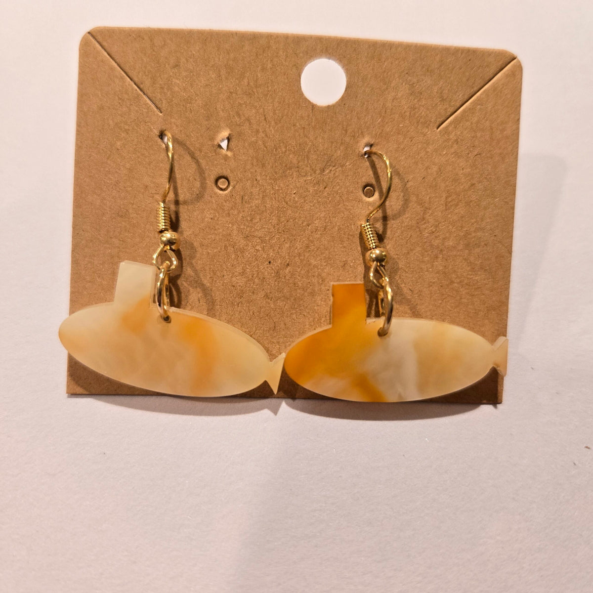 Dolphins Off the Bow Submarine Dangle Earrings
