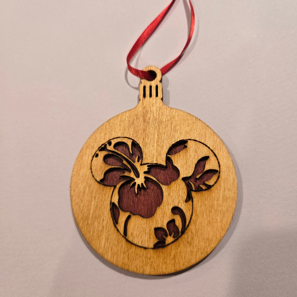 Aloha Mickey Holiday Ornament