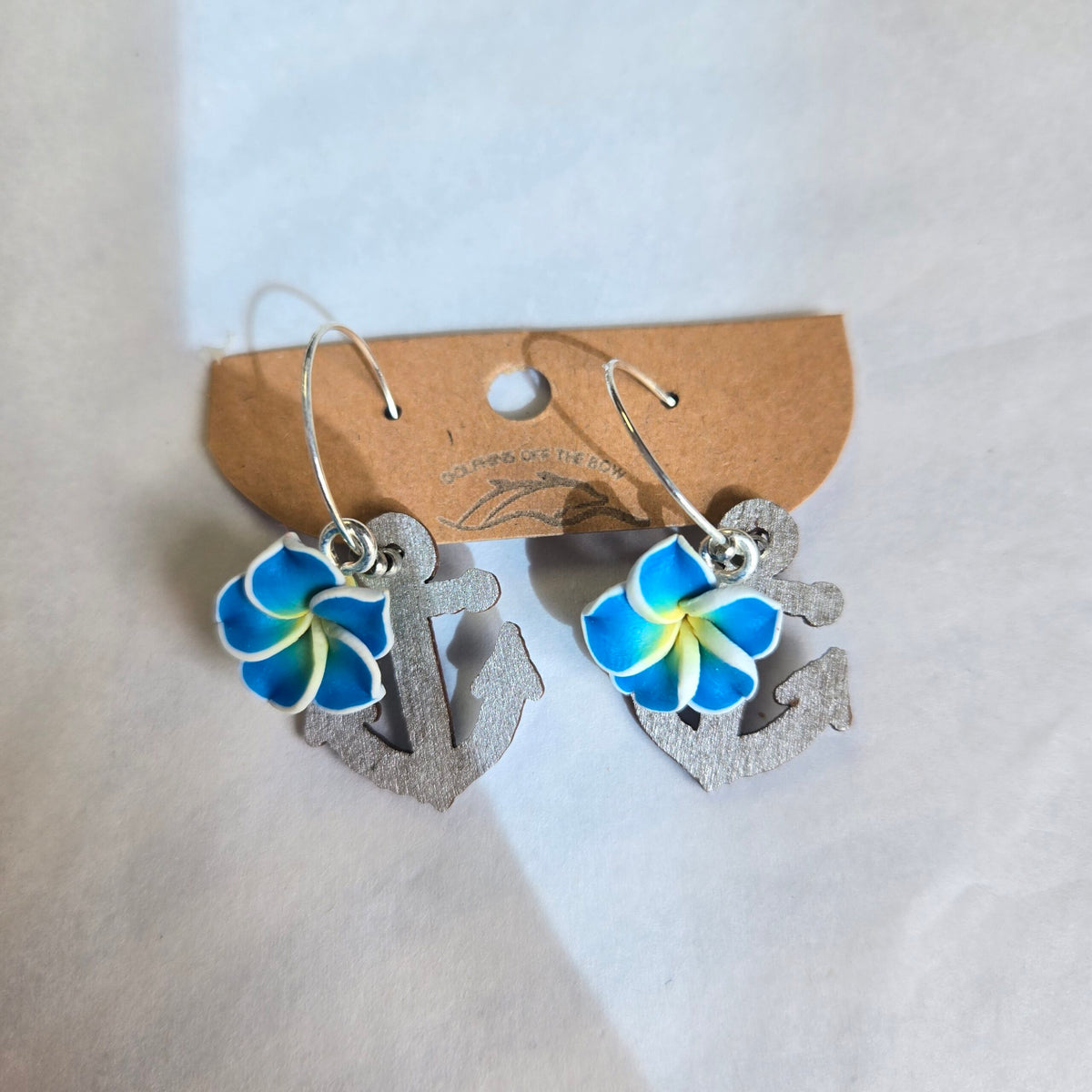Dolphins Off the Bow Submarine Dangle Earrings