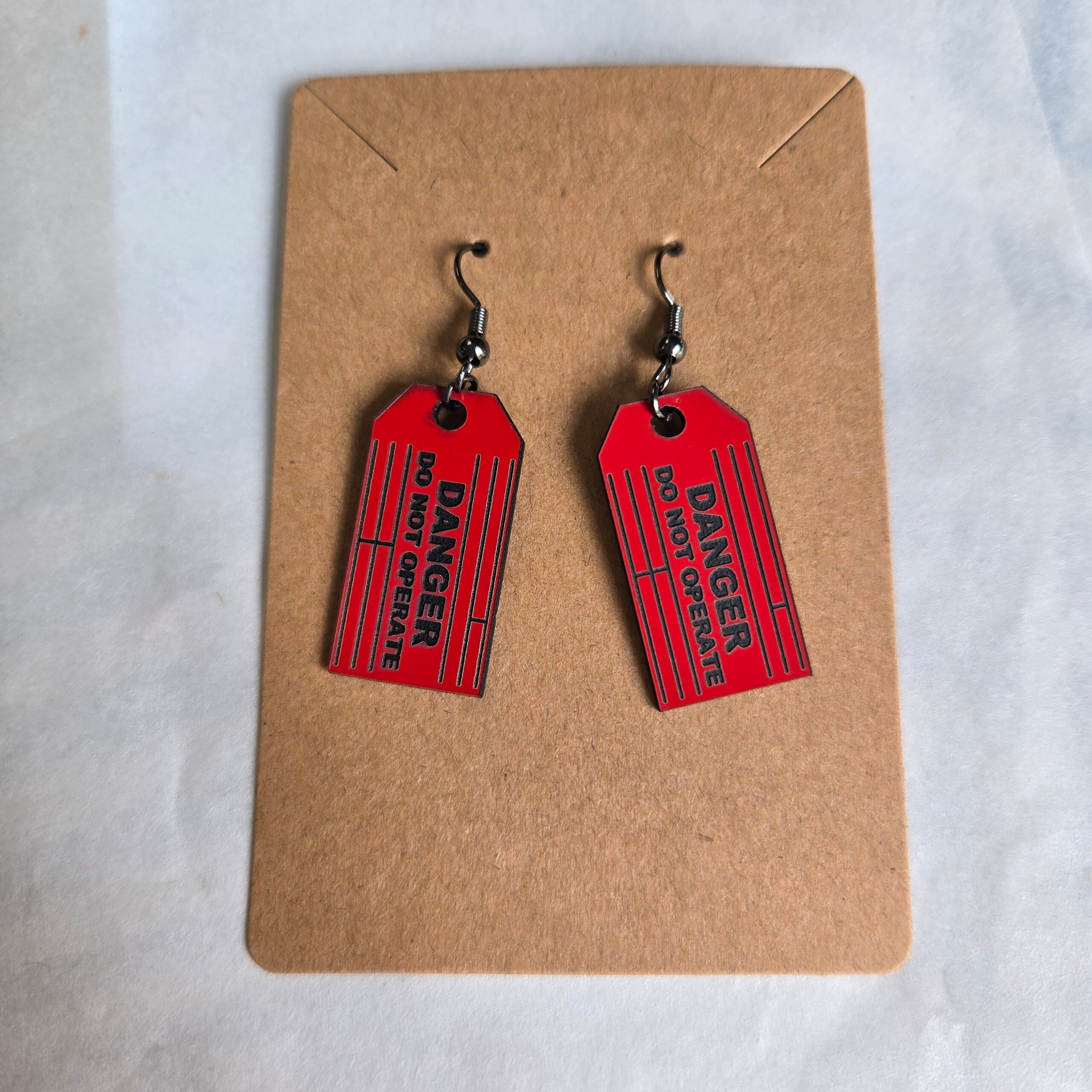 Dolphins Off the Bow Submarine Dangle Earrings