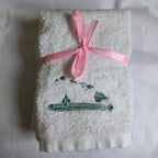 Salty Stitch Embroidered Hand Towel Set