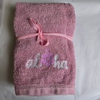 Salty Stitch Embroidered Hand Towel Set