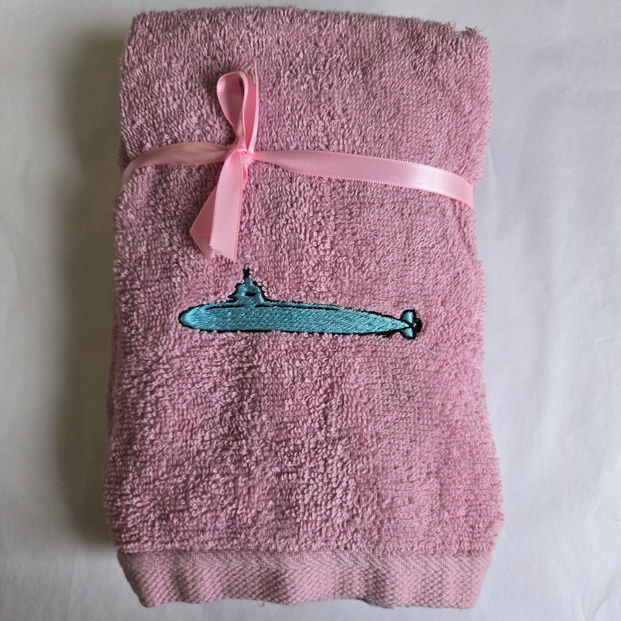 Salty Stitch Embroidered Hand Towel Set