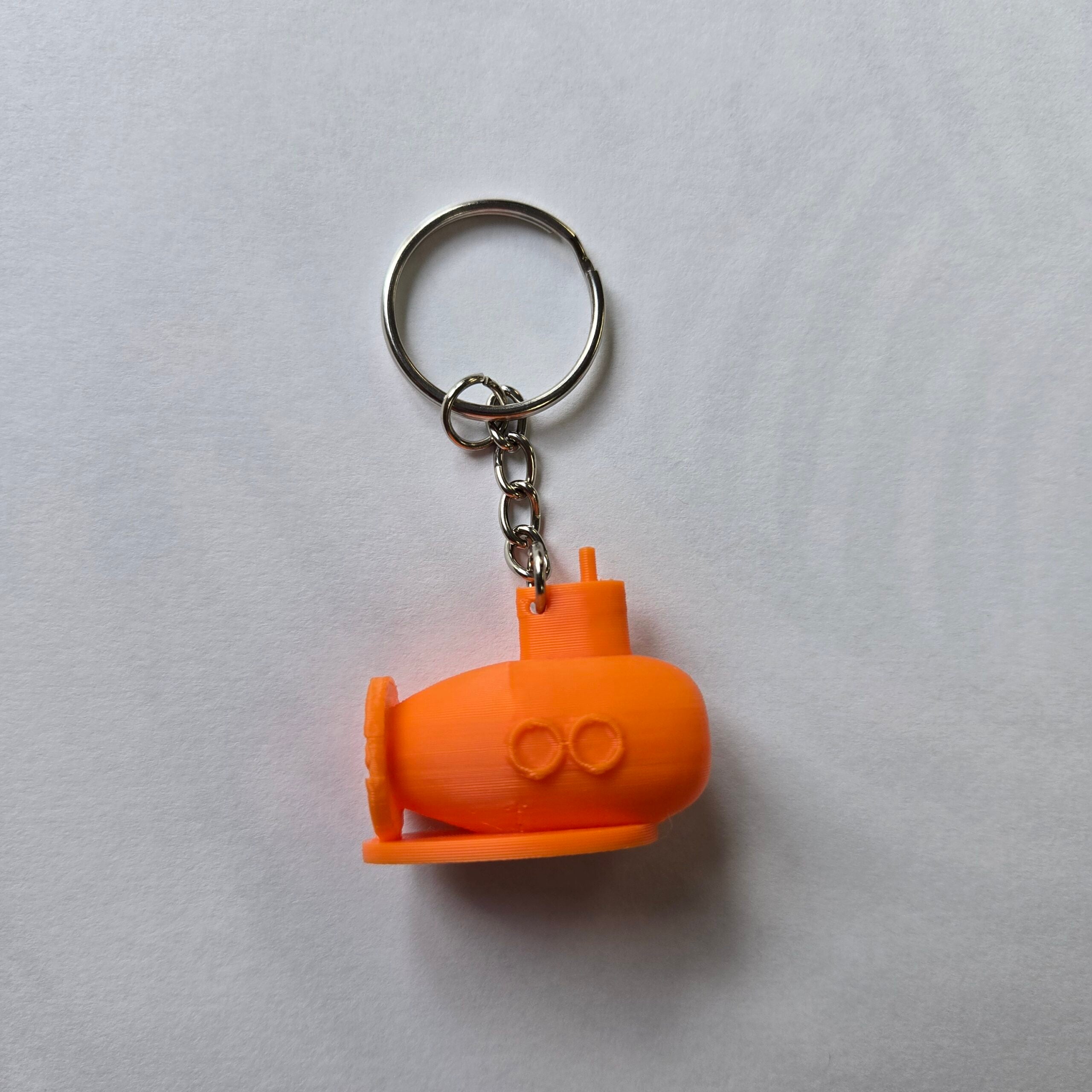 Colorful Submarine Keychain