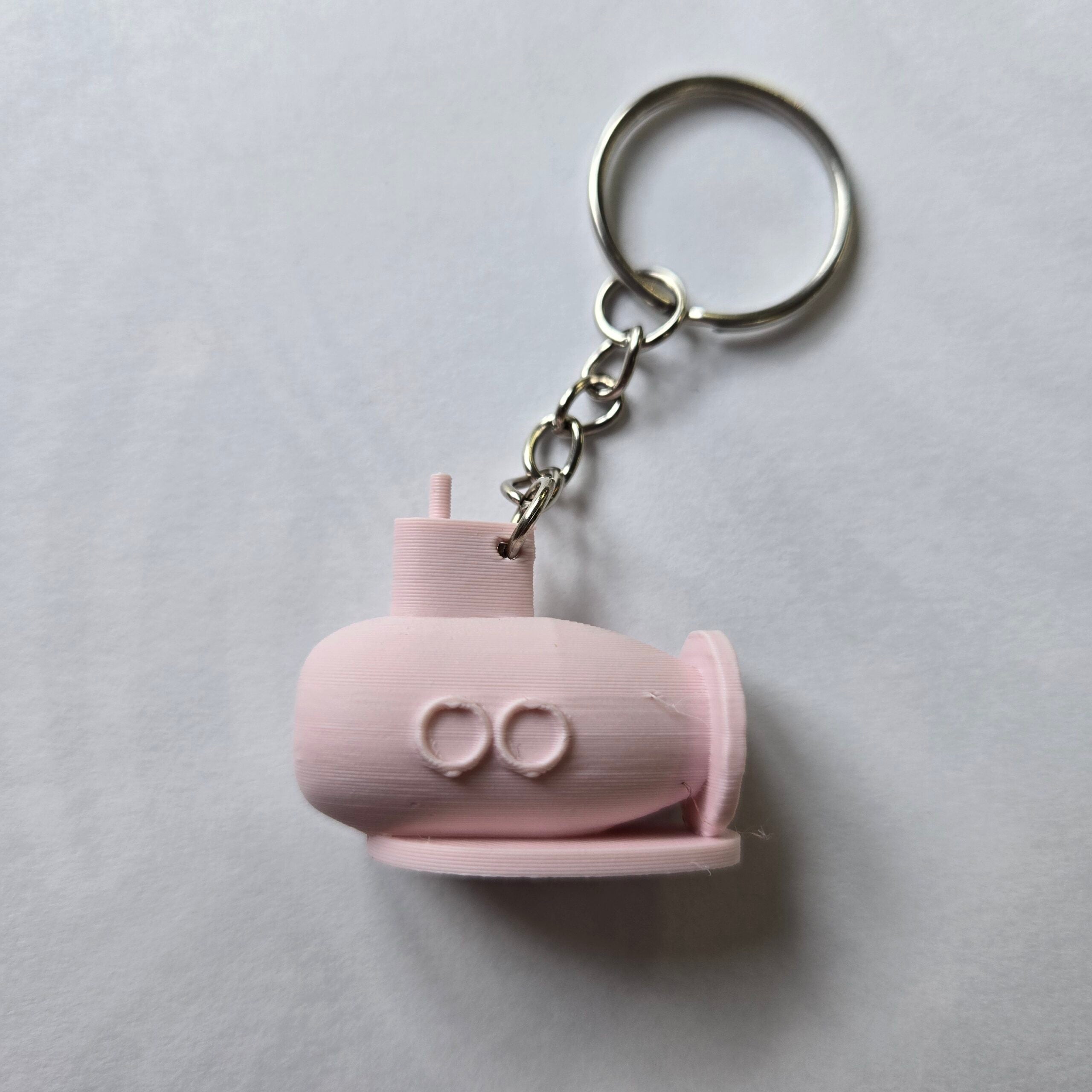 Colorful Submarine Keychain