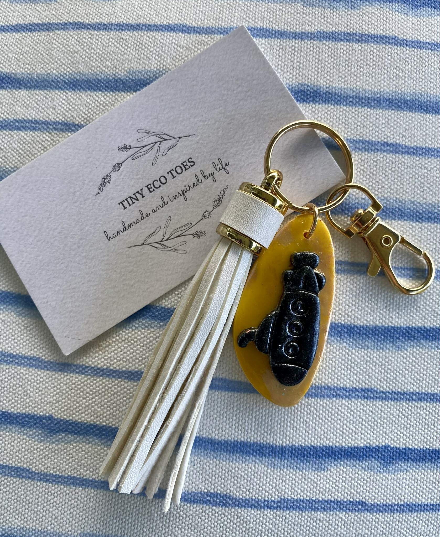 Tiny Eco Toes Handmade Shop - Keychain