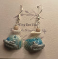 Tiny Eco Toes - Dangle Earrings