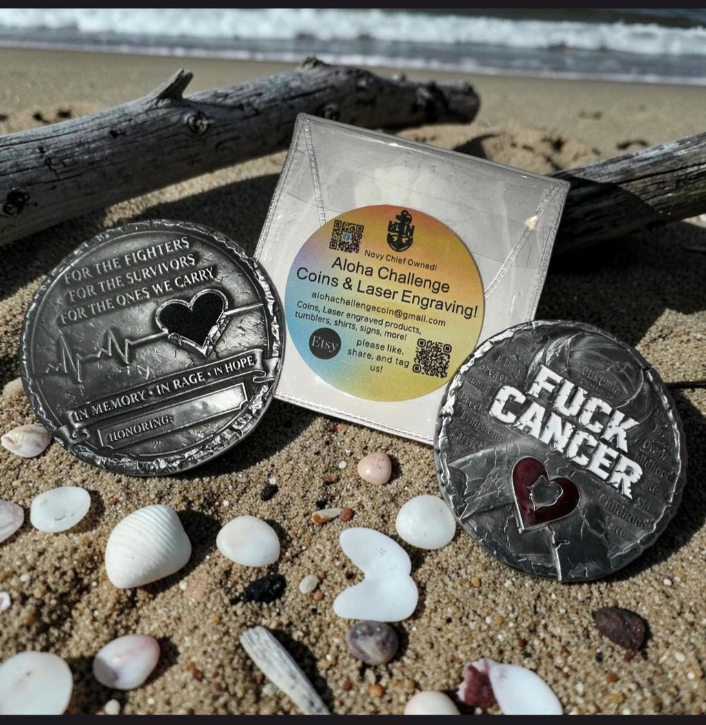 F Cancer Challenge Coin