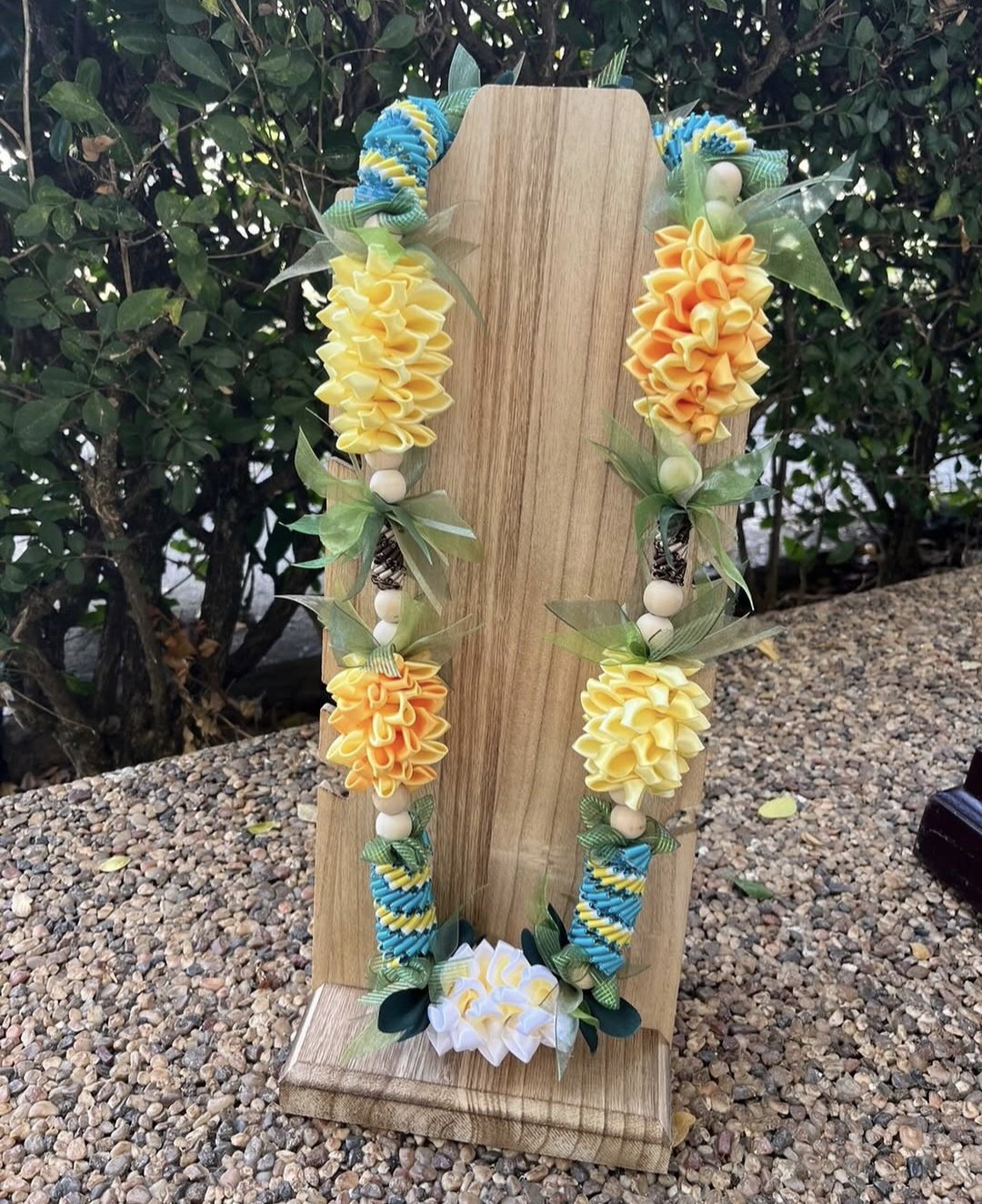 Large Handmade Ribbon Lei
