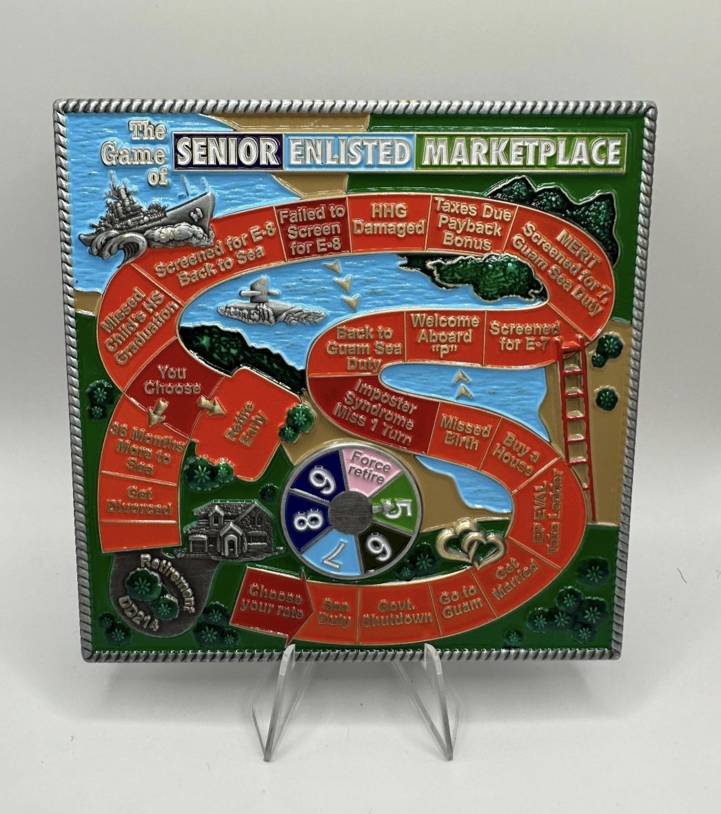 Game of Senior Enlisted Marketplace Challenge Coin