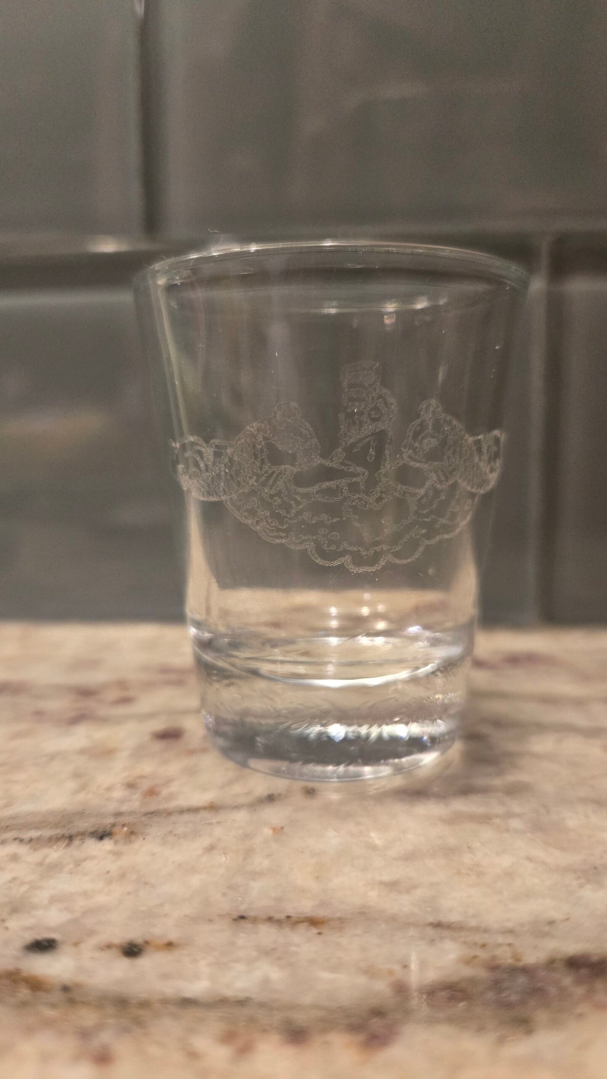 Submarine Command Shot Glass