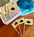Submarine Flag Cupcake Toppers (Set of 12)