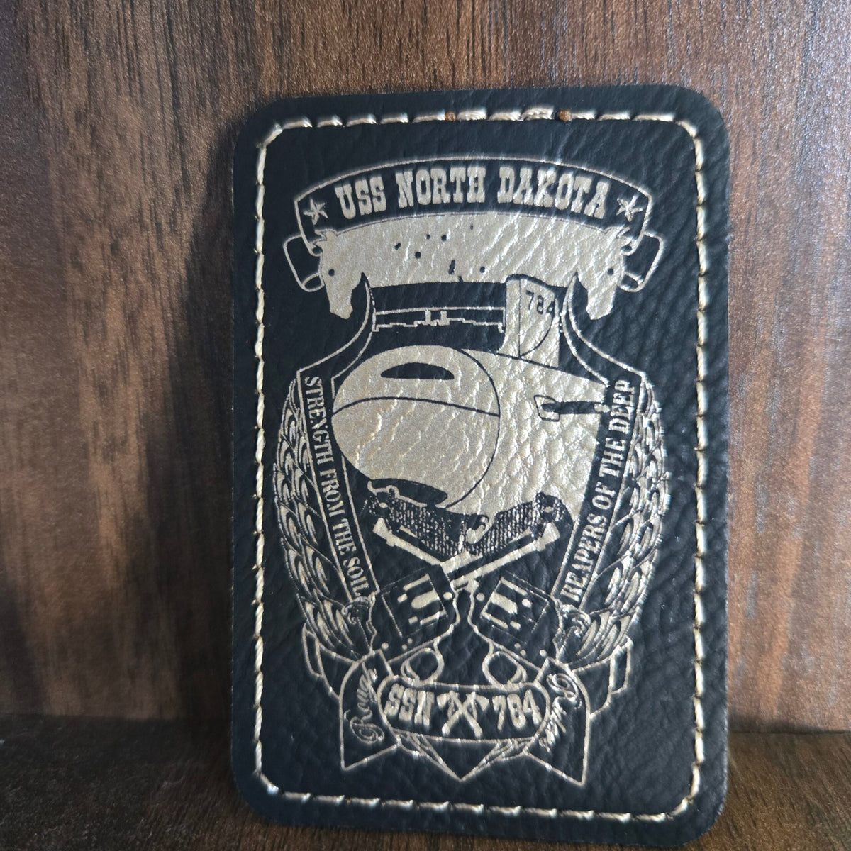 Command Leather Sticker