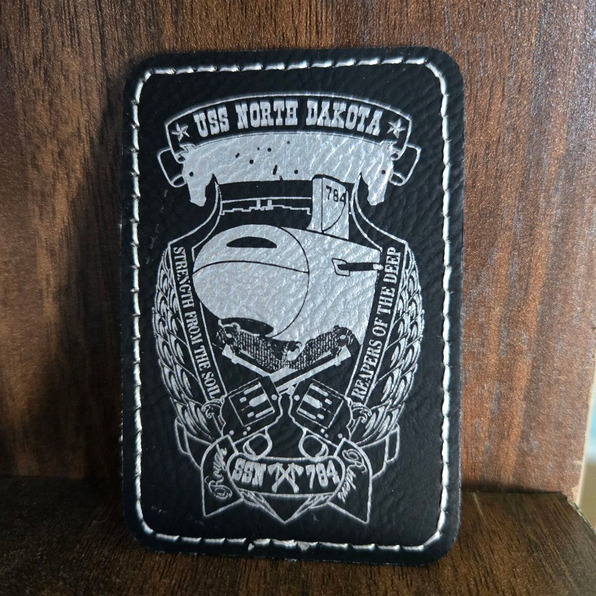 Command Leather Sticker